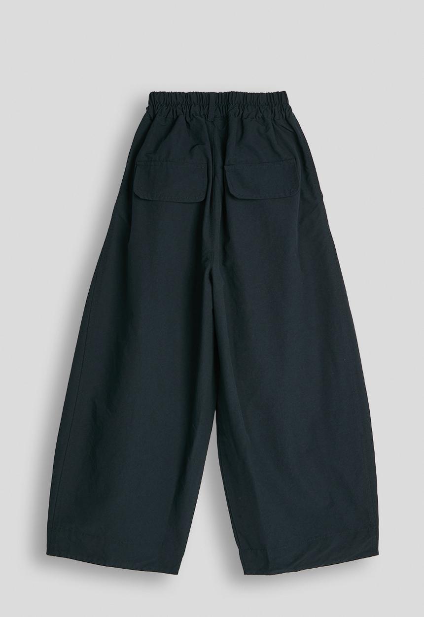Pop Candy - Panelled wide leg pants - navy
