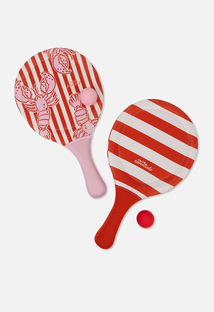 Swim Essentials - Beach Tennis Set - Lobster Bay Pink