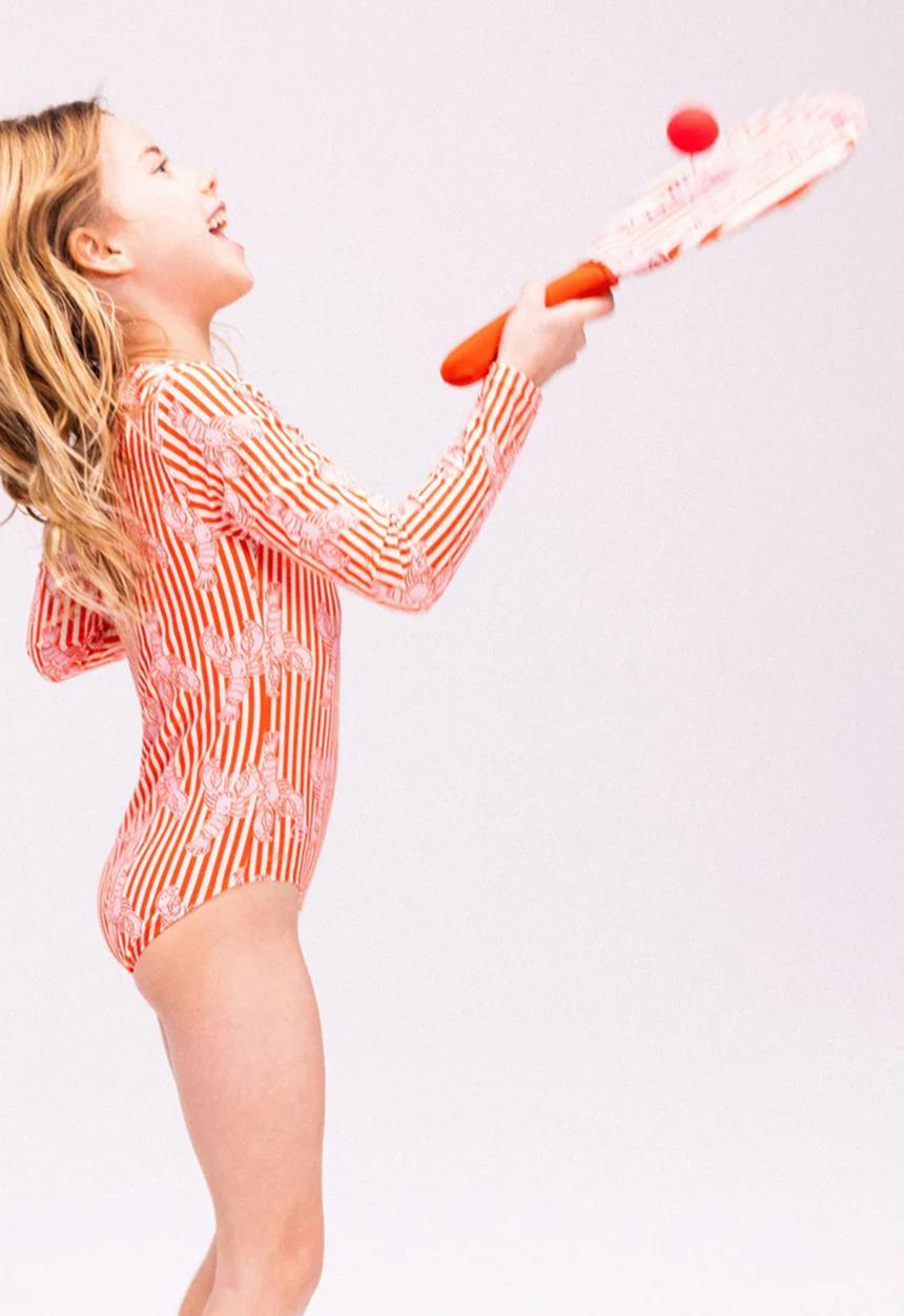 Swim Essentials - Beach Tennis Set - Lobster Bay Pink
