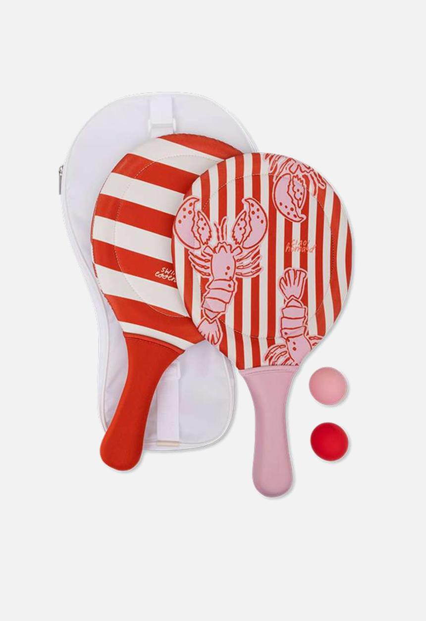 Swim Essentials - Beach Tennis Set - Lobster Bay Pink