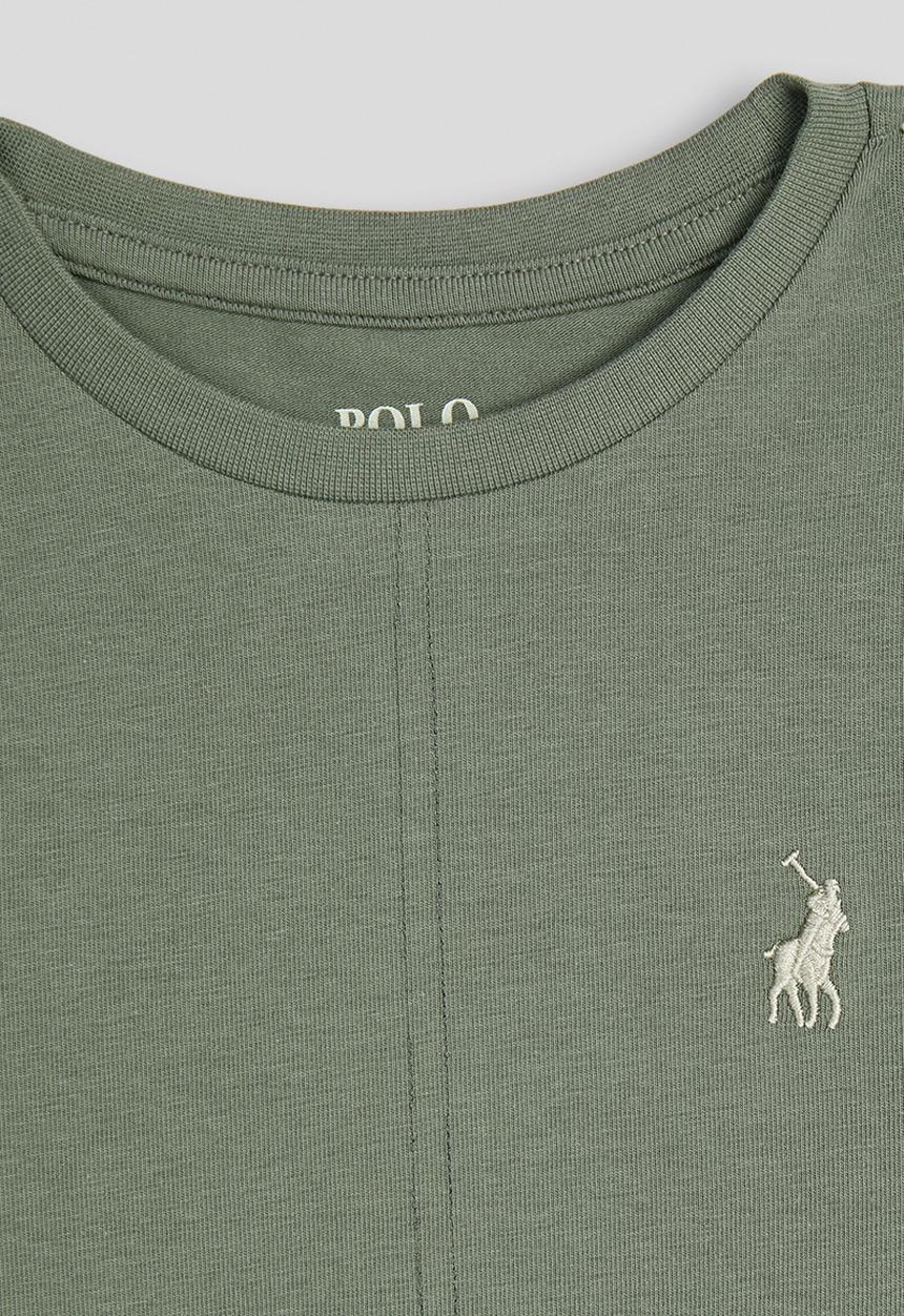 POLO - Girls Gwen Tshirt Dress - Thyme