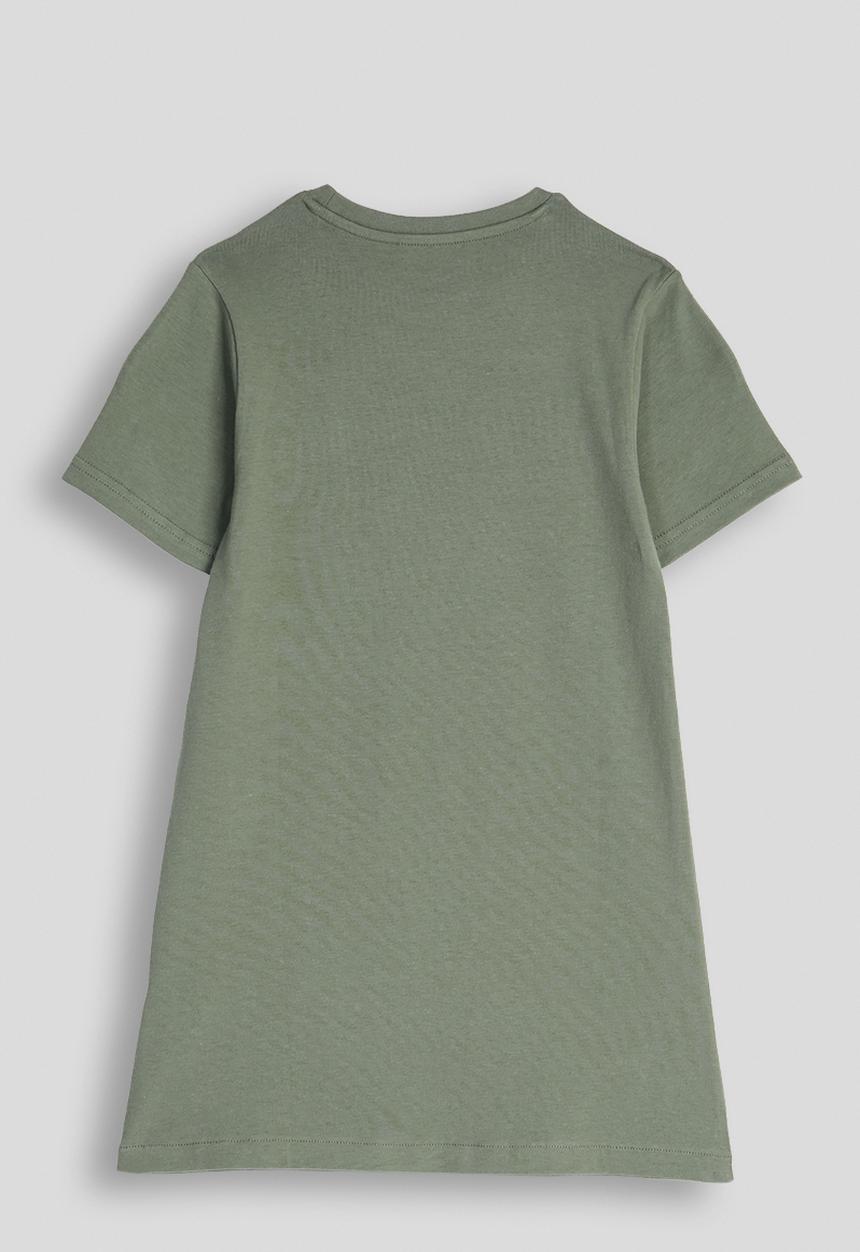 POLO - Girls Gwen Tshirt Dress - Thyme