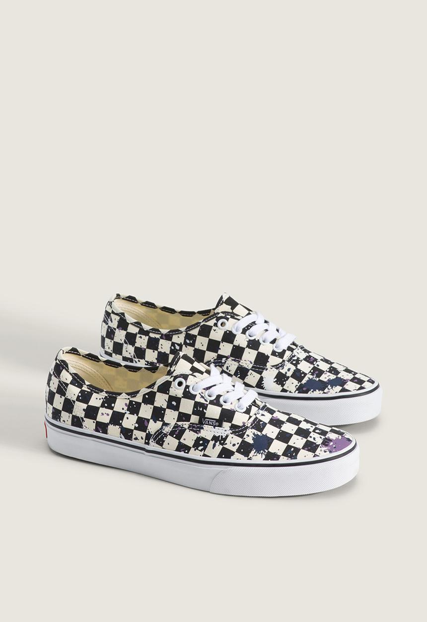 Vans - Authentic - Splatter Checkerboard/Multi