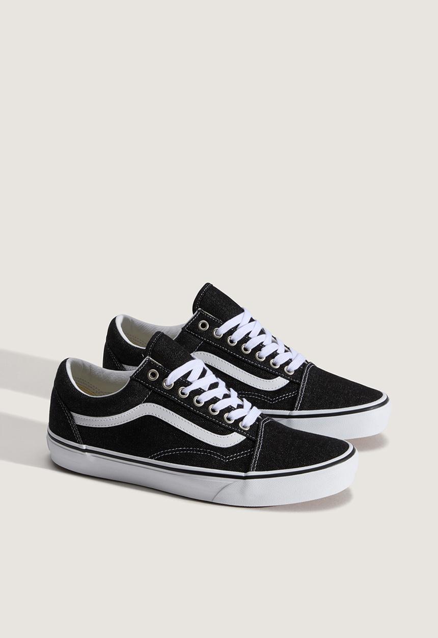 Vans - Old Skool - Denim Black/True White