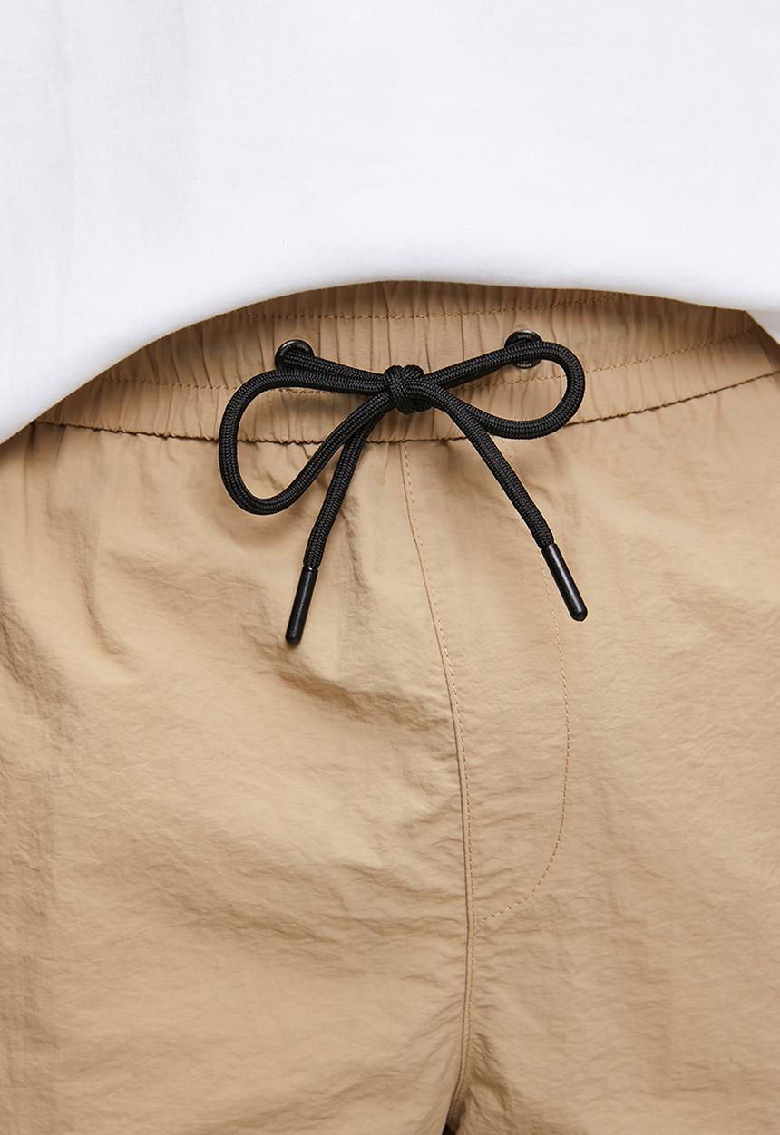 SOVIET - Nylon Shorts - Khaki