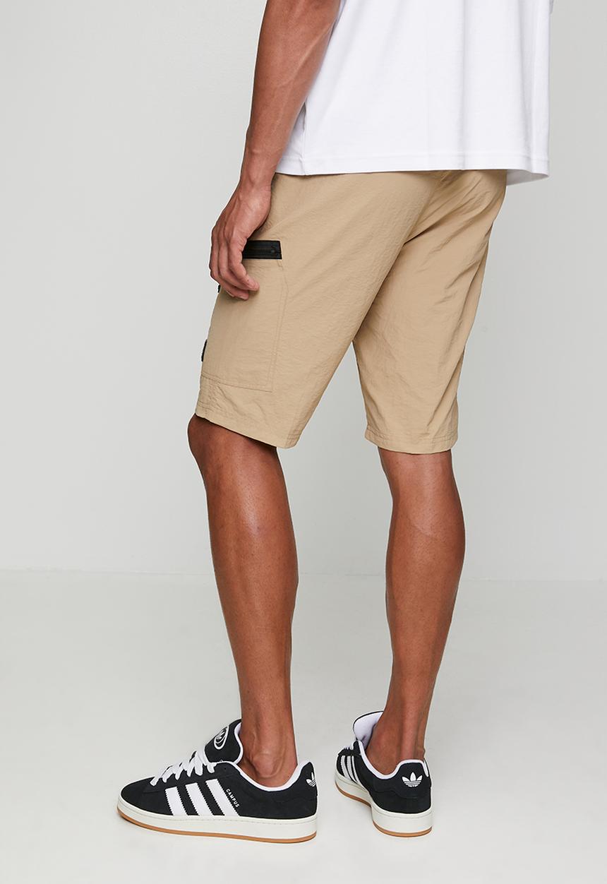 SOVIET - Nylon Shorts - Khaki