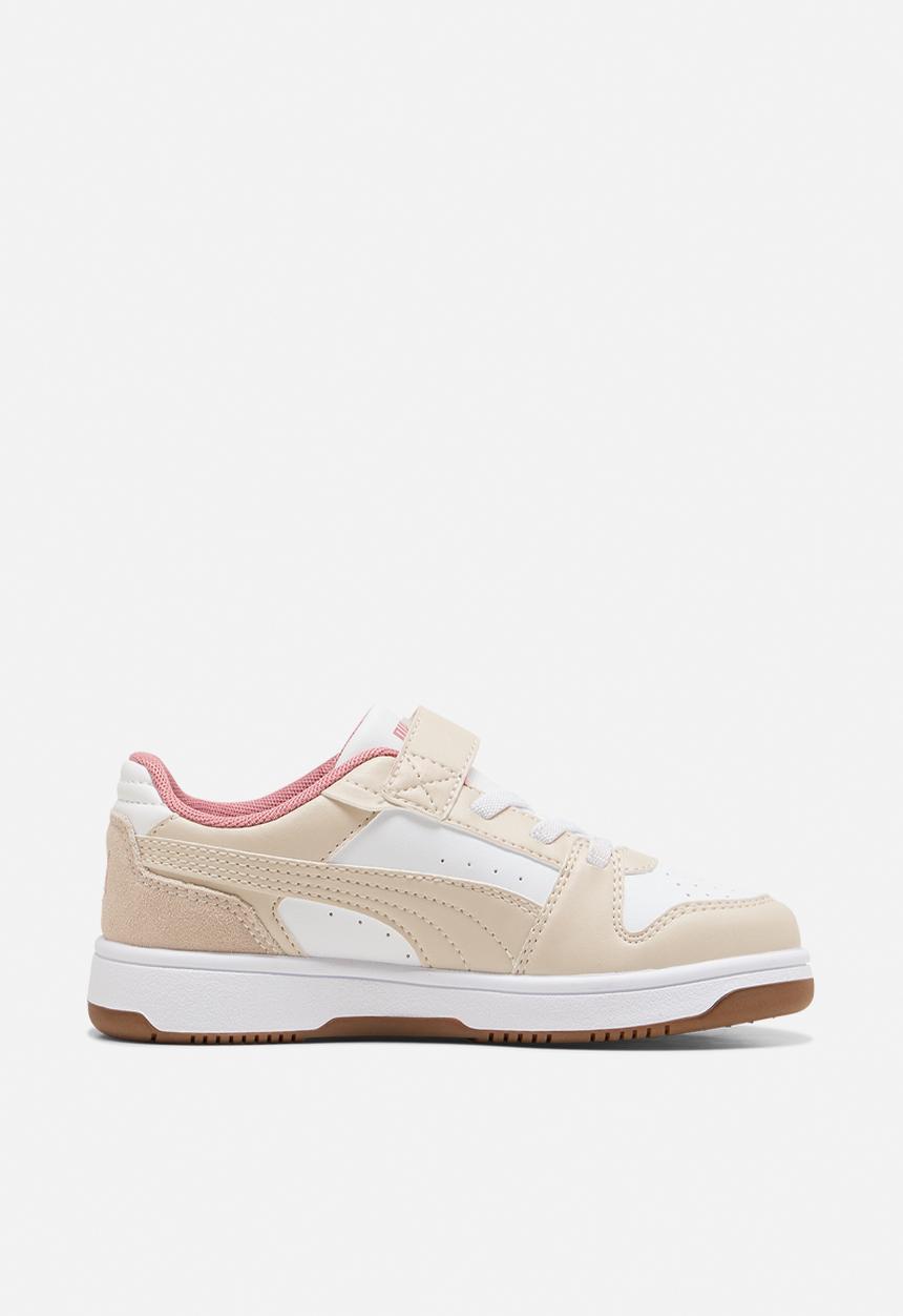 PUMA - Rebound Slam Lo Winter Safari Ac+ Ps - Silver Fog-Birch-Puma White