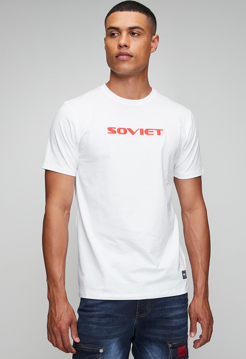 SOVIET - Crew Neck T-Shirt - White