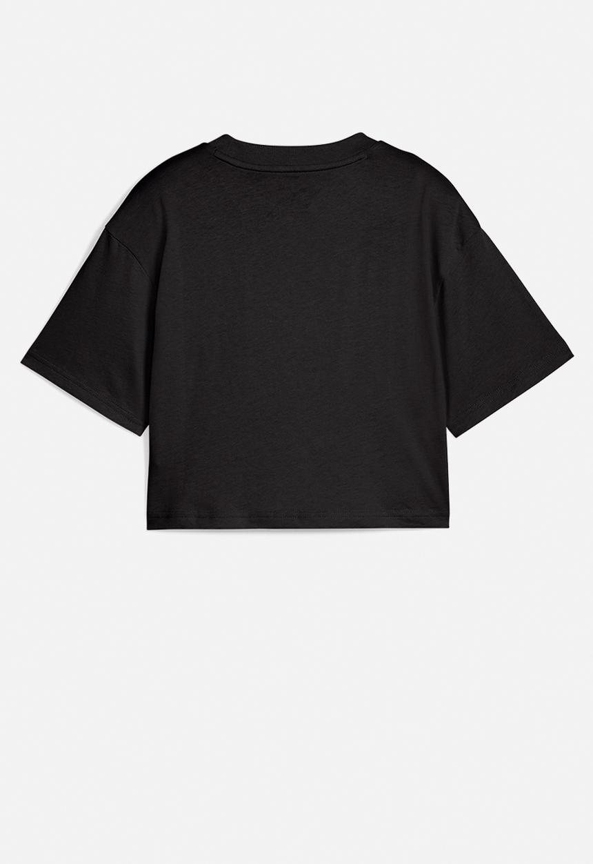 PUMA - Ess No. 1 Logo Short Length Tee G - Puma Black