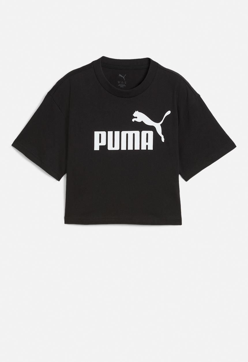 PUMA - Ess No. 1 Logo Short Length Tee G - Puma Black
