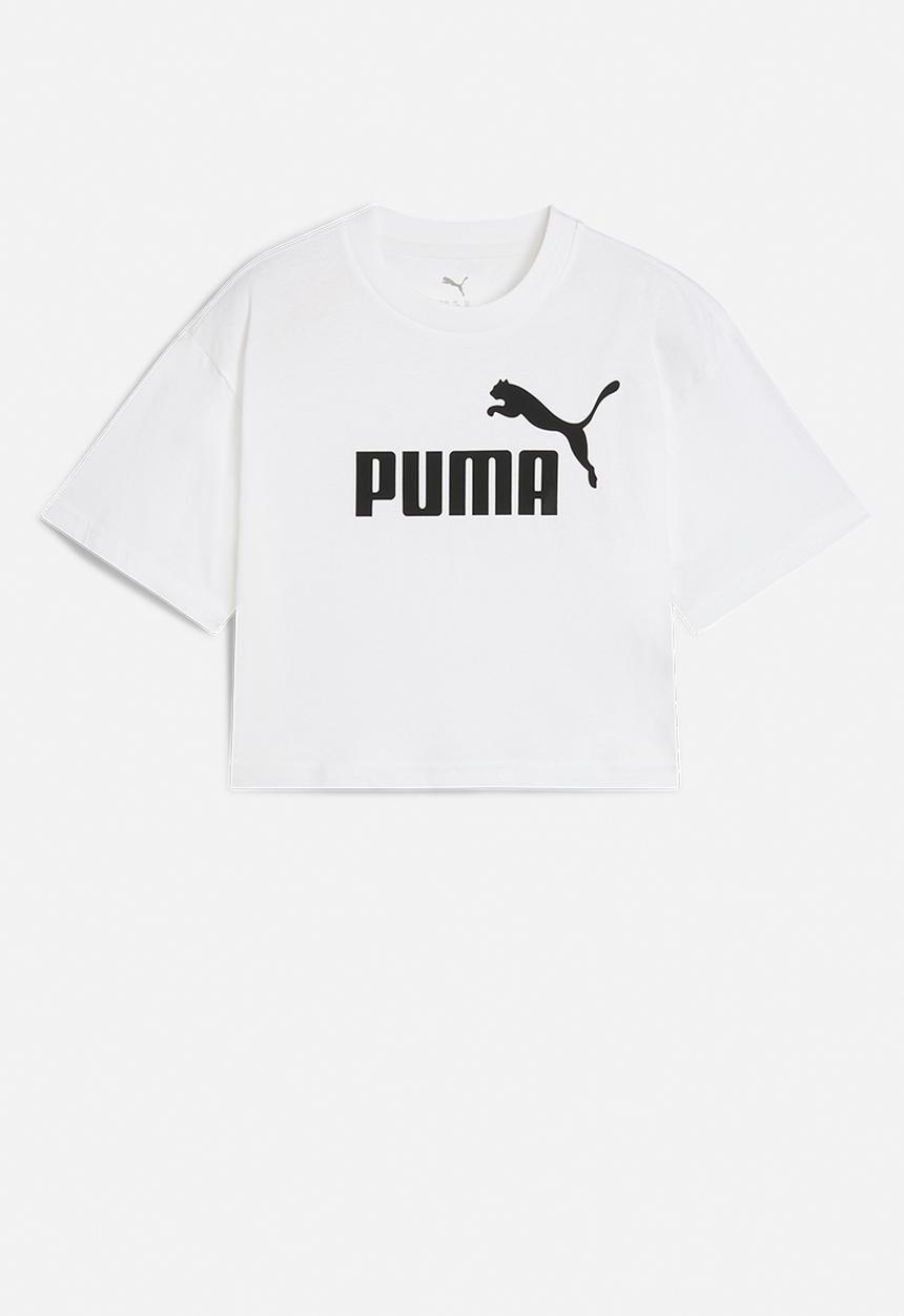 PUMA - Ess No. 1 Logo Short Length Tee G - Puma White