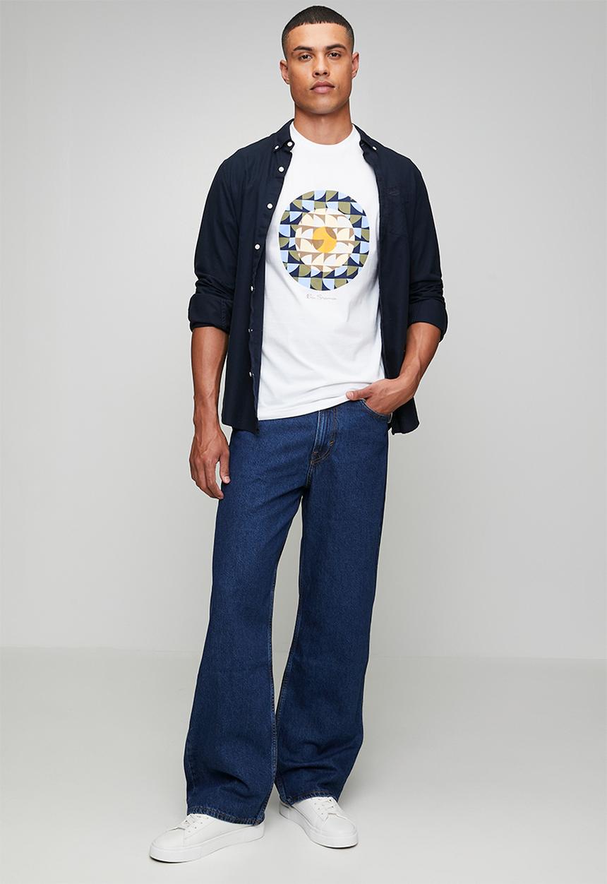 Ben Sherman - Geo Target -White