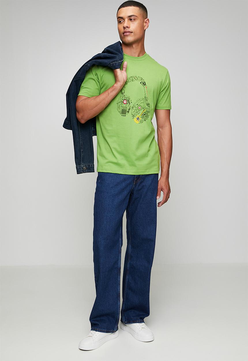 Ben Sherman - Typography Headphones - Piquant Green