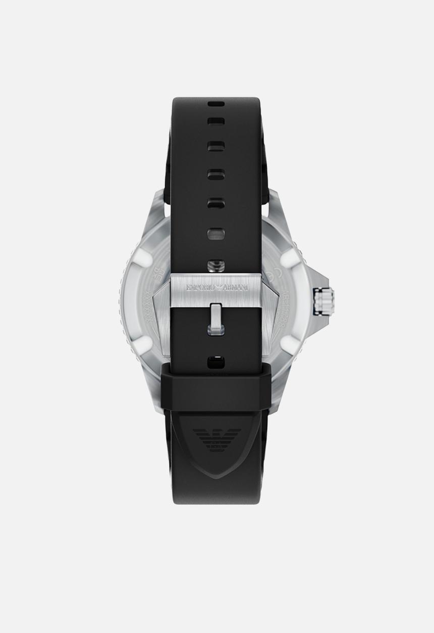 Armani - Armani  AR11788 World Explorer- Silver & Black