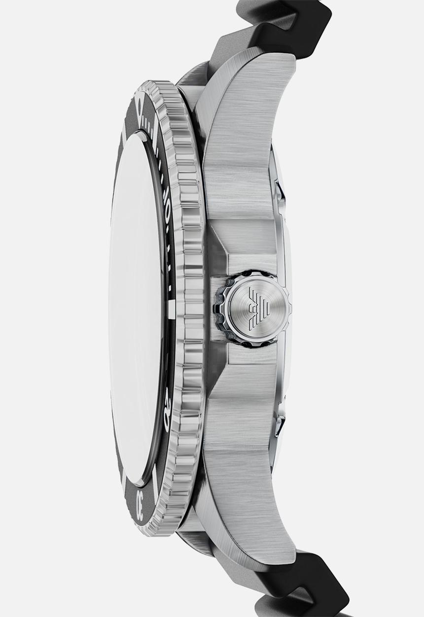 Armani - Armani  AR11788 World Explorer- Silver & Black