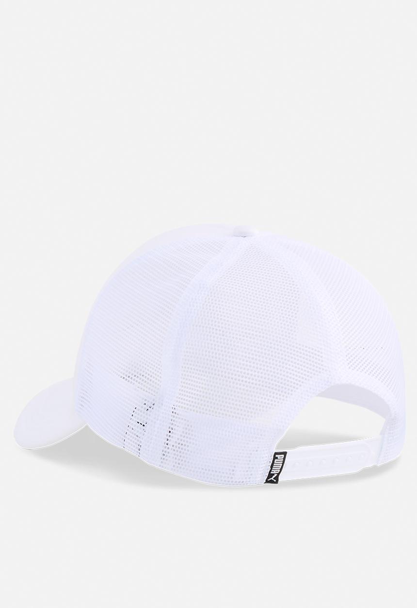 PUMA - Ess Puma Cat Logo Trucker Cap - White