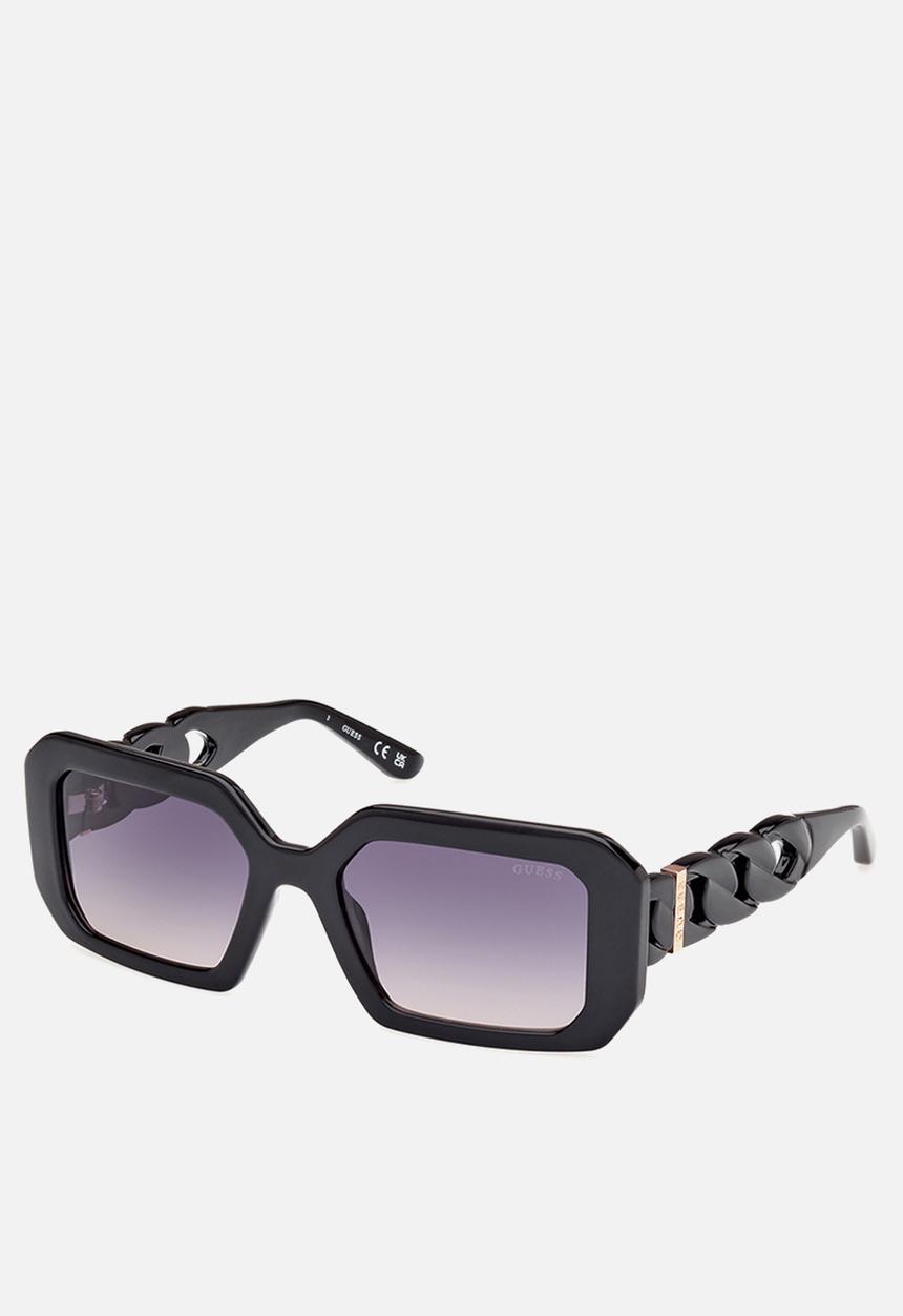 GUESS - Guess Sunglass & Case W0001 GU00110-01B-54 - Shiny Black