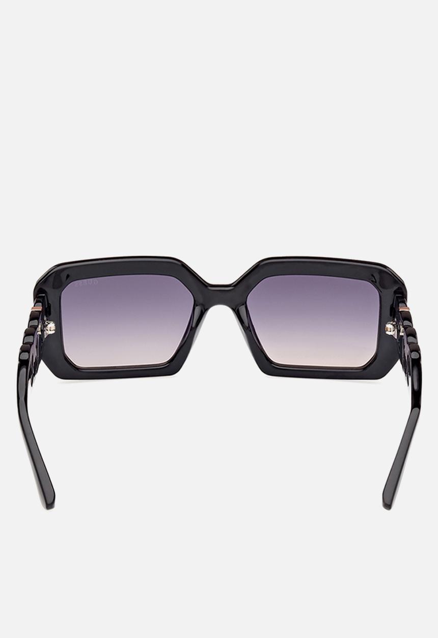 GUESS - Guess Sunglass & Case W0001 GU00110-01B-54 - Shiny Black
