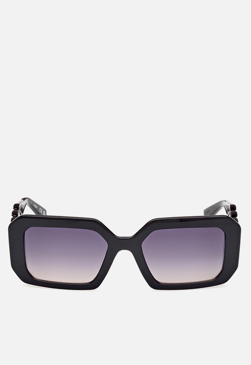 GUESS - Guess Sunglass & Case W0001 GU00110-01B-54 - Shiny Black