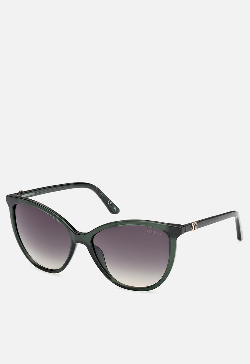 GUESS - Guess Sunglass & Case W0001 GU00256-96P-58 - Shiny Green
