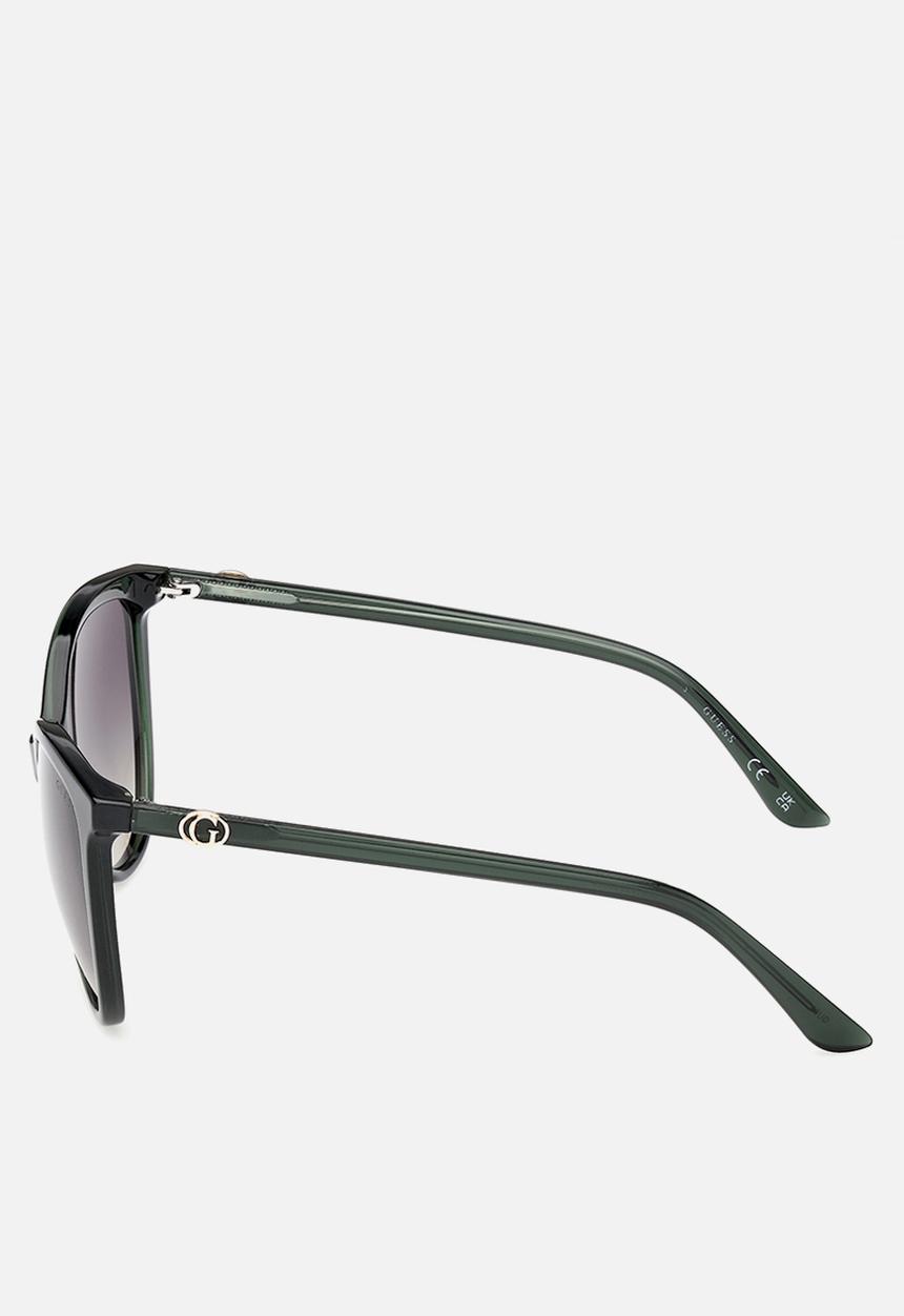 GUESS - Guess Sunglass & Case W0001 GU00256-96P-58 - Shiny Green