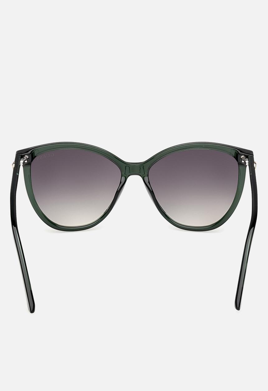 GUESS - Guess Sunglass & Case W0001 GU00256-96P-58 - Shiny Green
