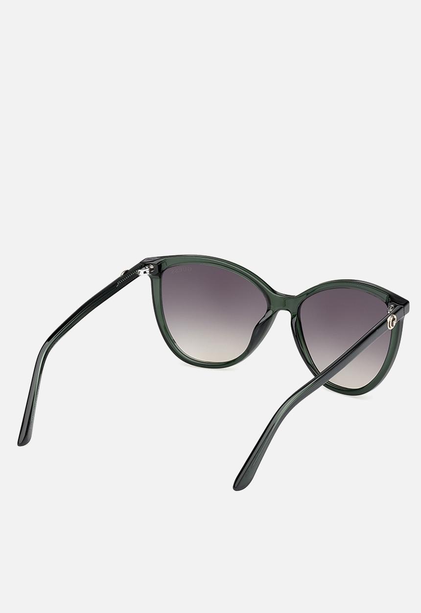 GUESS - Guess Sunglass & Case W0001 GU00256-96P-58 - Shiny Green