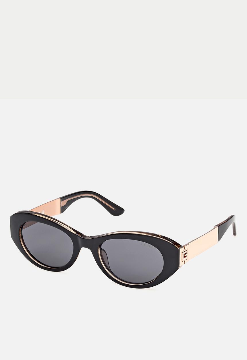 GUESS - Guess Sunglass & Case W0001 GU00261H-01A-52 - Shiny Black