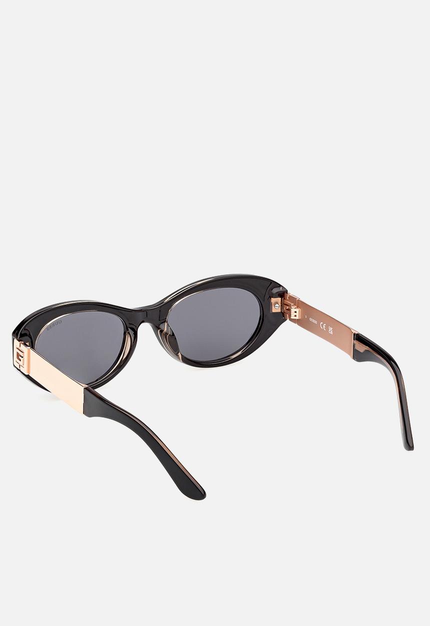 GUESS - Guess Sunglass & Case W0001 GU00261H-01A-52 - Shiny Black