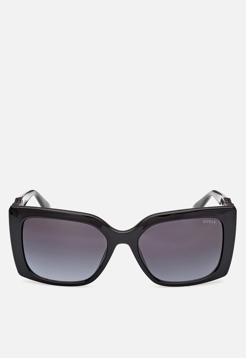 GUESS - Guess Sunglass & Case W0001 GU00265H-01B-55 - Shiny Black
