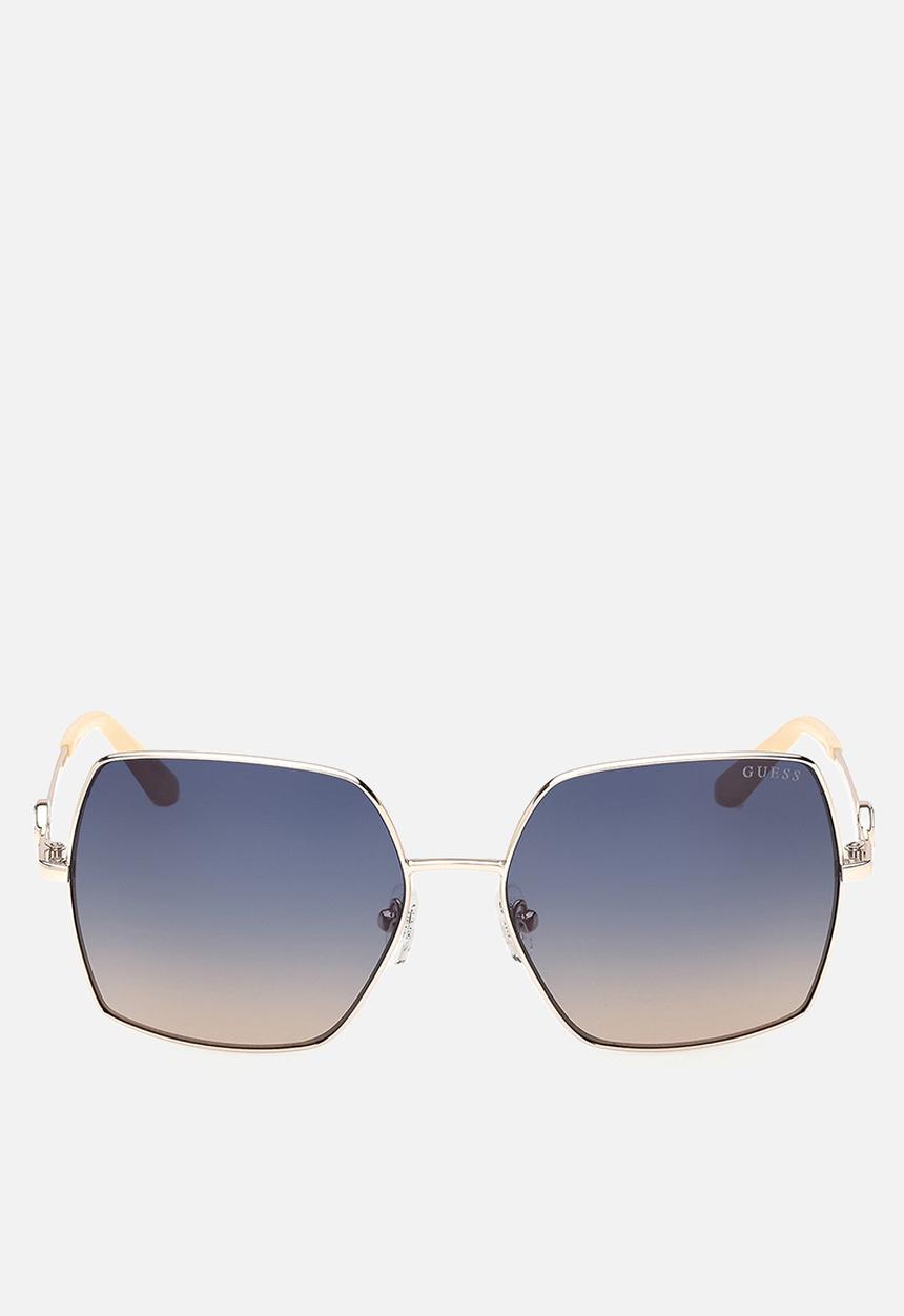 GUESS - Guess Sunglass & Case W0001 GU00285-32W-58 - Gold