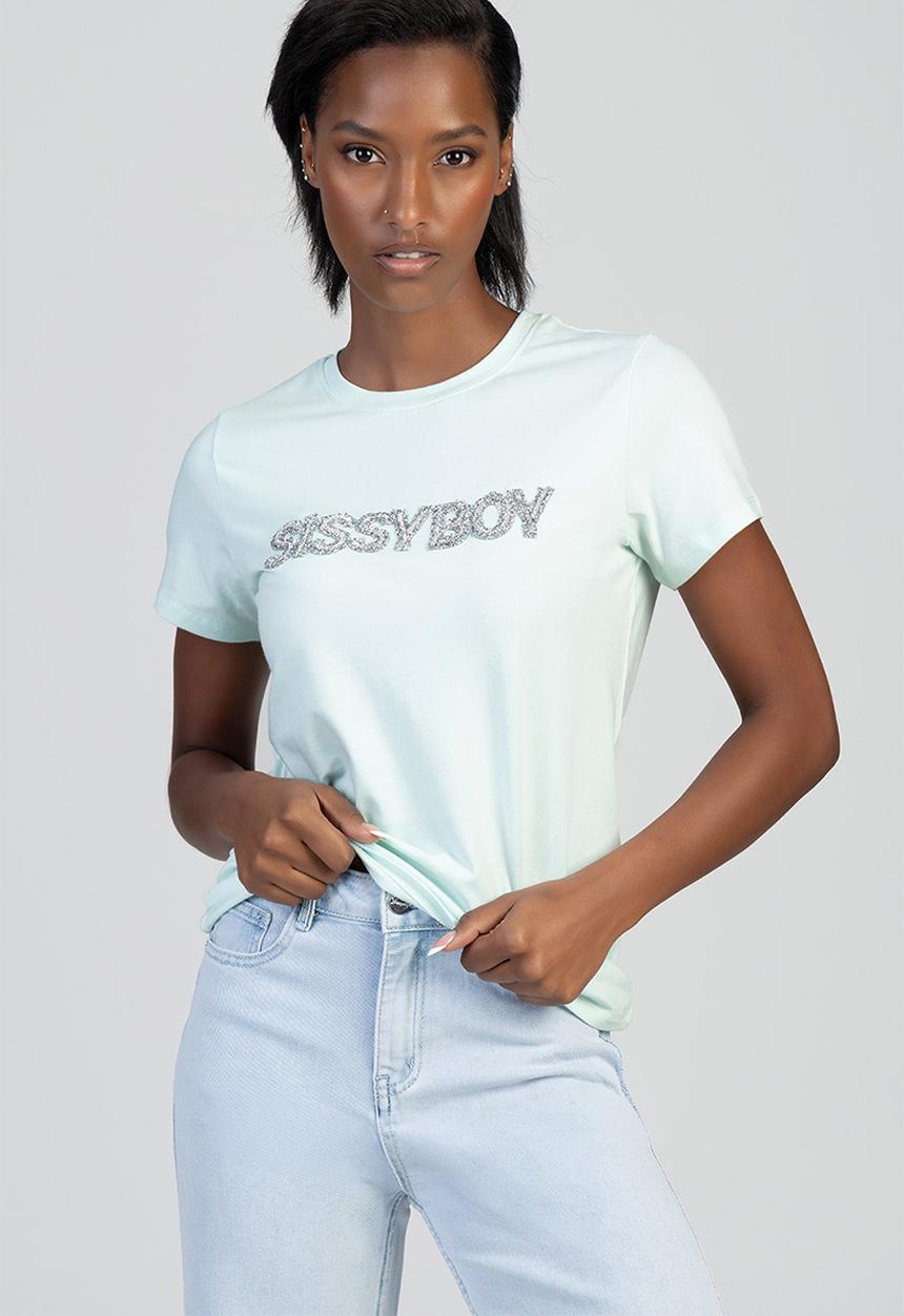 SISSY BOY - Total Diva Regular T-shirt - Mint