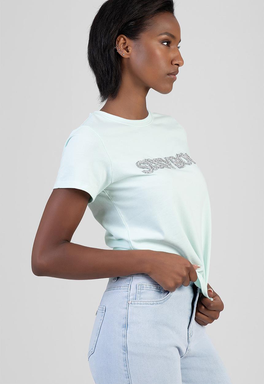 SISSY BOY - Total Diva Regular T-shirt - Mint