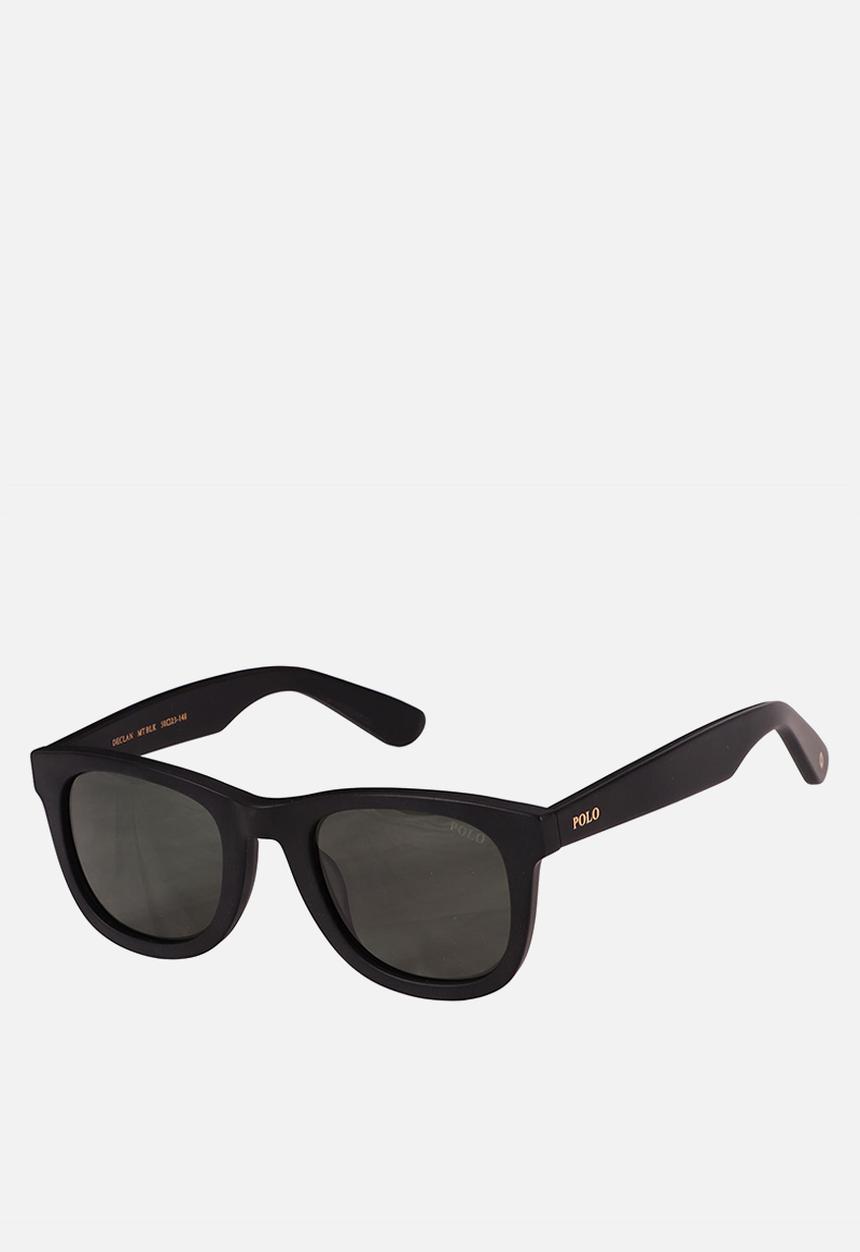 POLO - Polo Sunglass & Case POS-DECLAN-MBLK-50 - Black