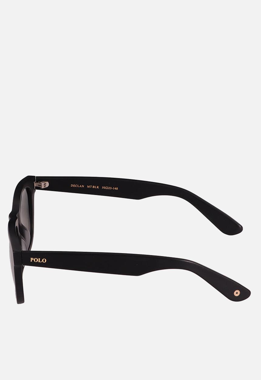 POLO - Polo Sunglass & Case POS-DECLAN-MBLK-50 - Black