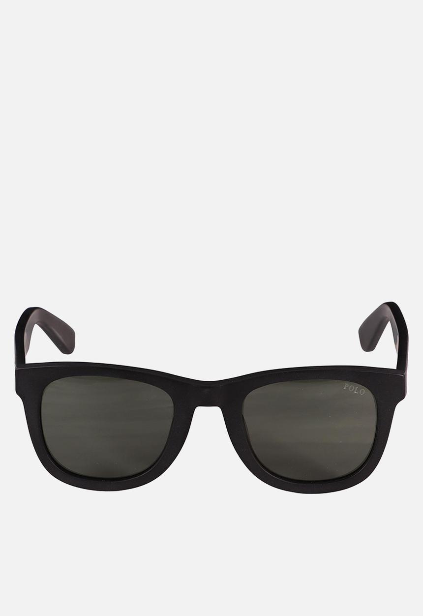 POLO - Polo Sunglass & Case POS-DECLAN-MBLK-50 - Black