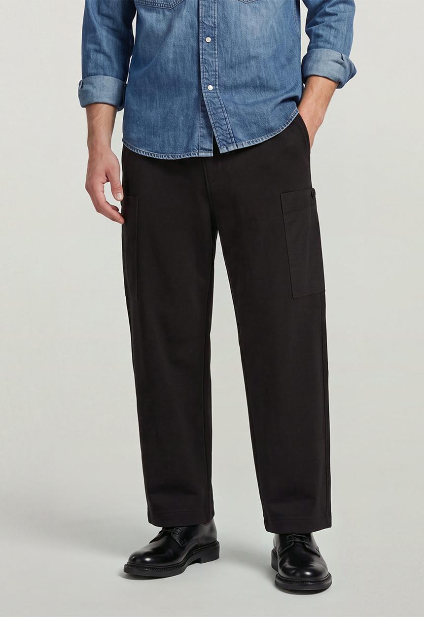 G-STAR - Cargo Pocket Sw Pant - Dk Black