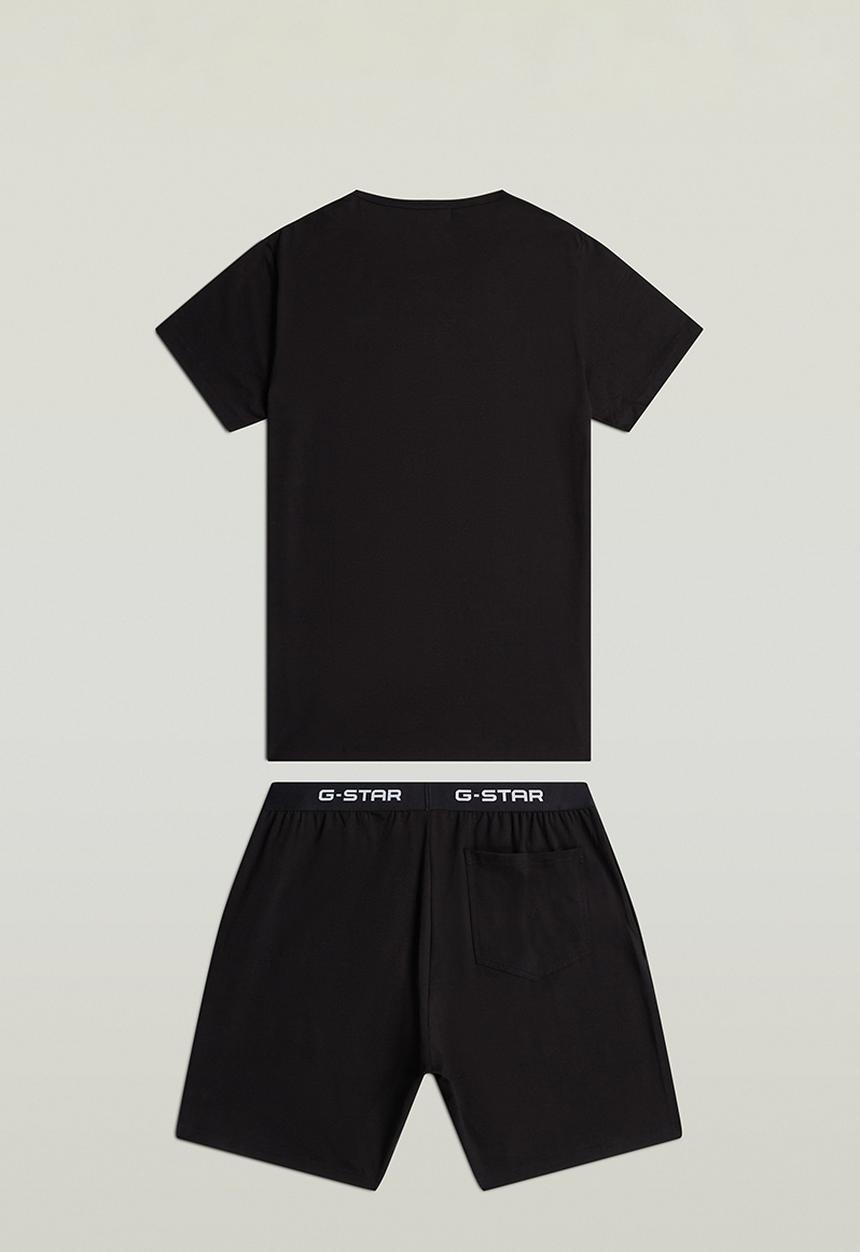 G-STAR - Tee and short set-Black