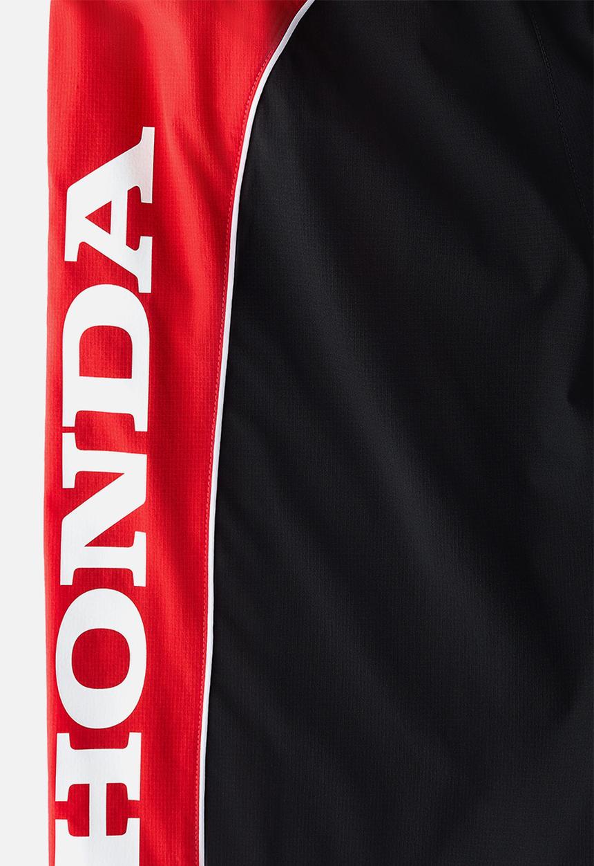 H&M - Loose fit printed shorts - black/honda