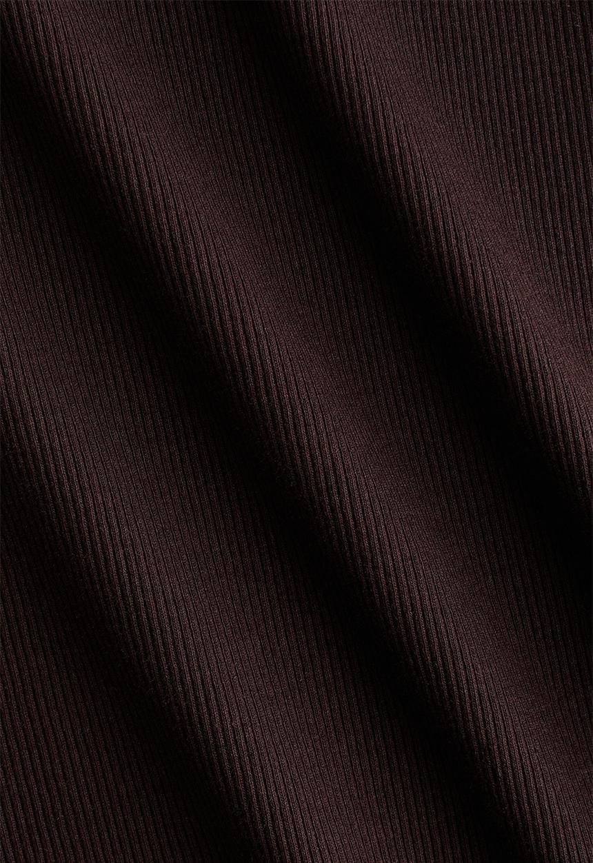H&M - Ribbed vest top - dark brown