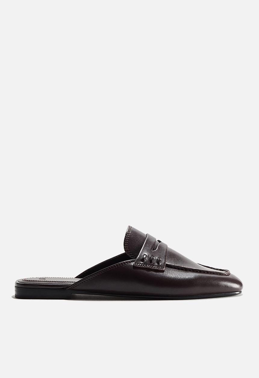 H&M - Loafer mules - dark brown