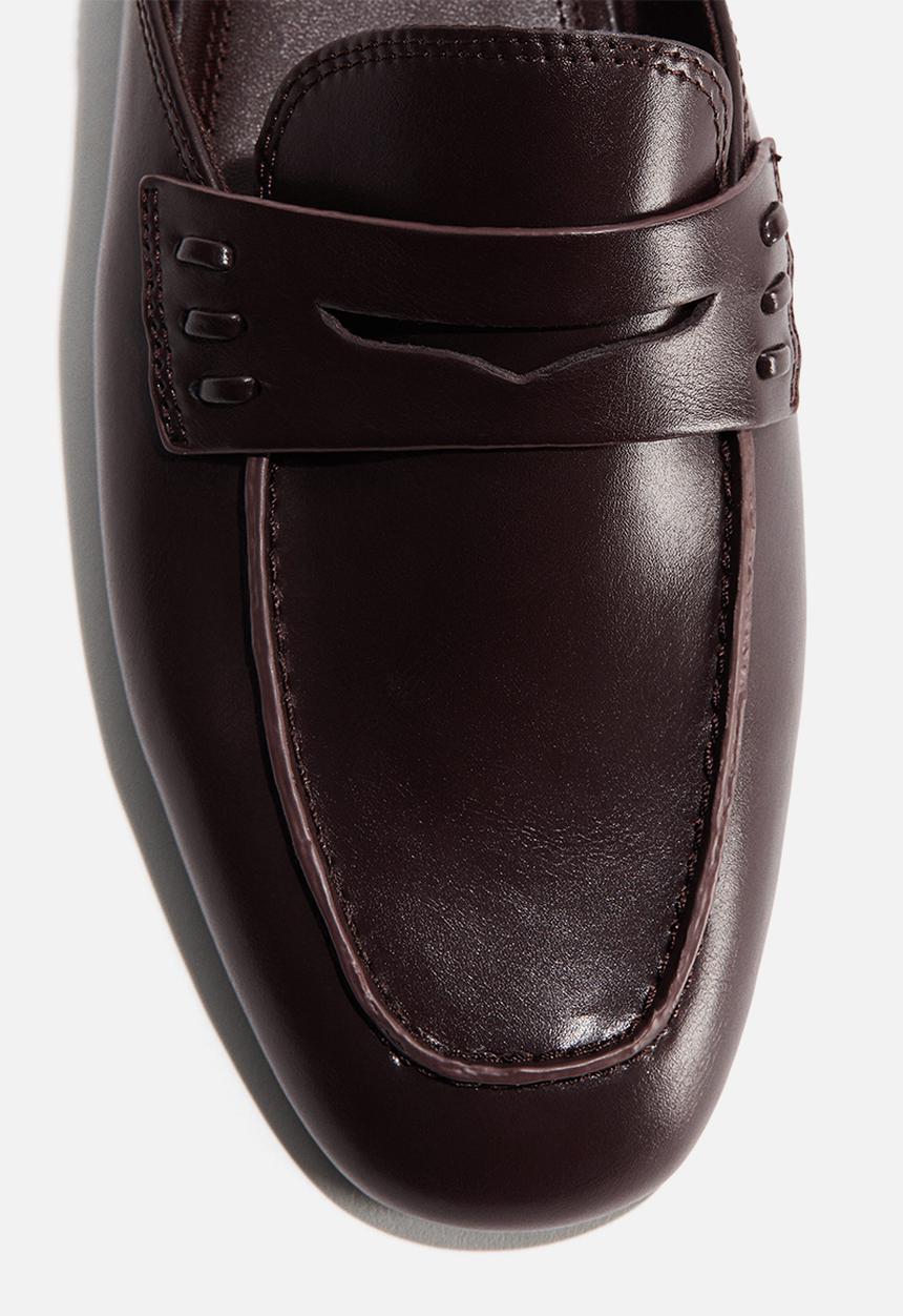 H&M - Loafer mules - dark brown