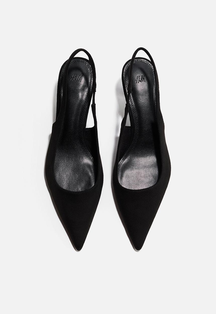 H&M - Slingback court shoes - black