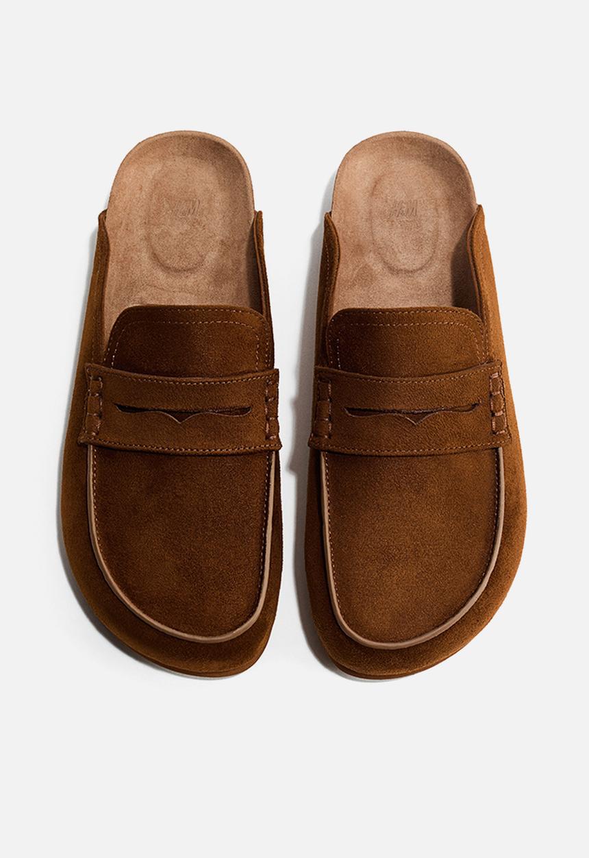 H&M - Loafer mules - brown