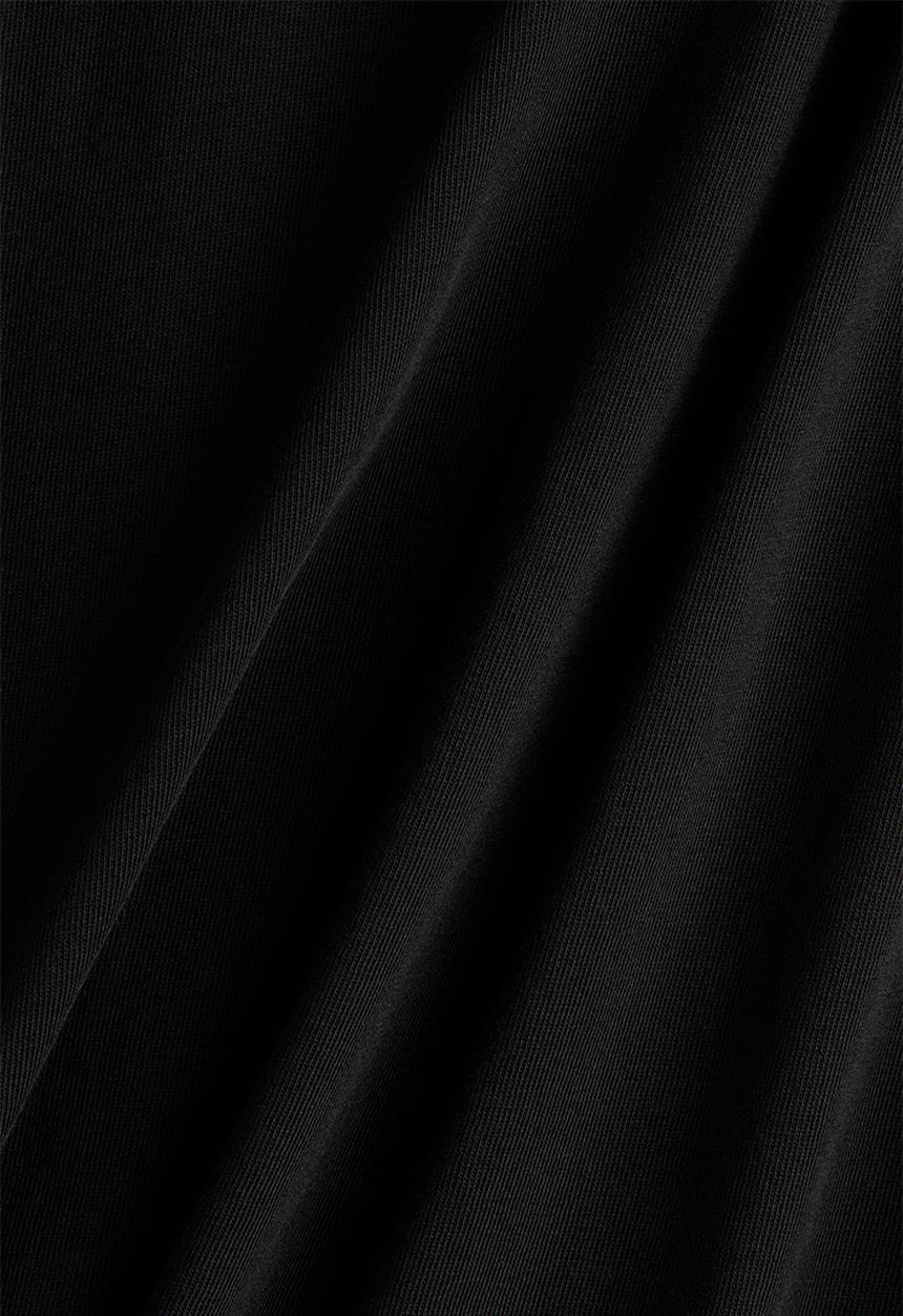 H&M - Batwing-sleeved t-shirt - black