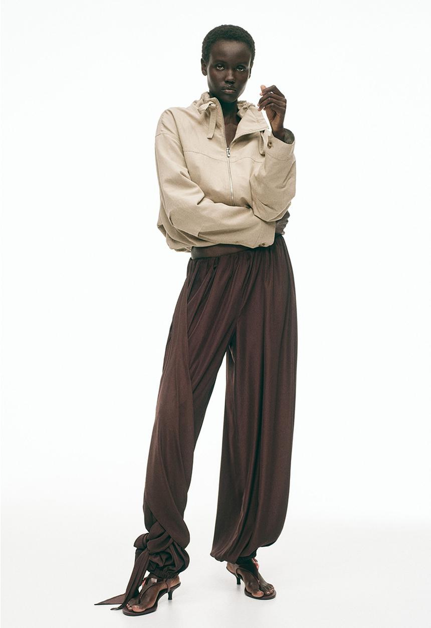 H&M - Linen-blend jacket - beige