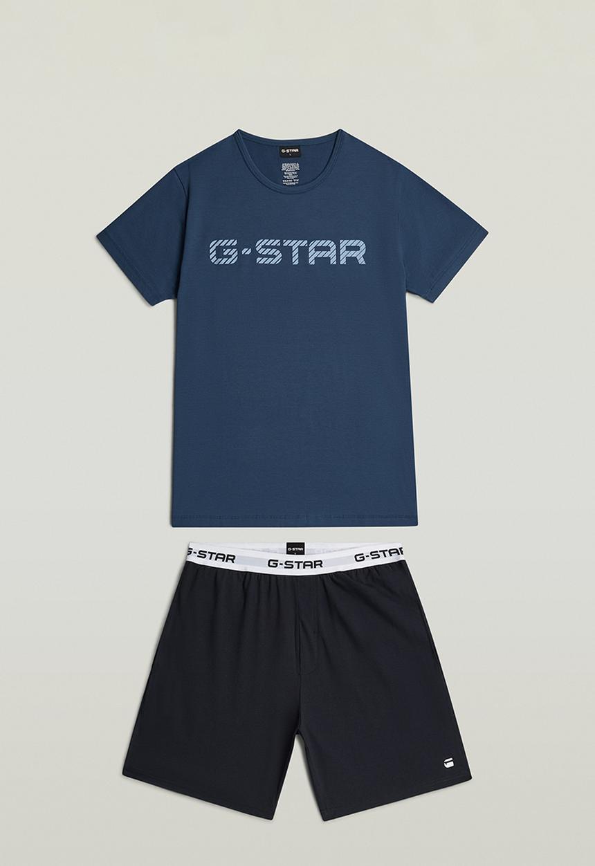 G-STAR - Tee and short set- multi