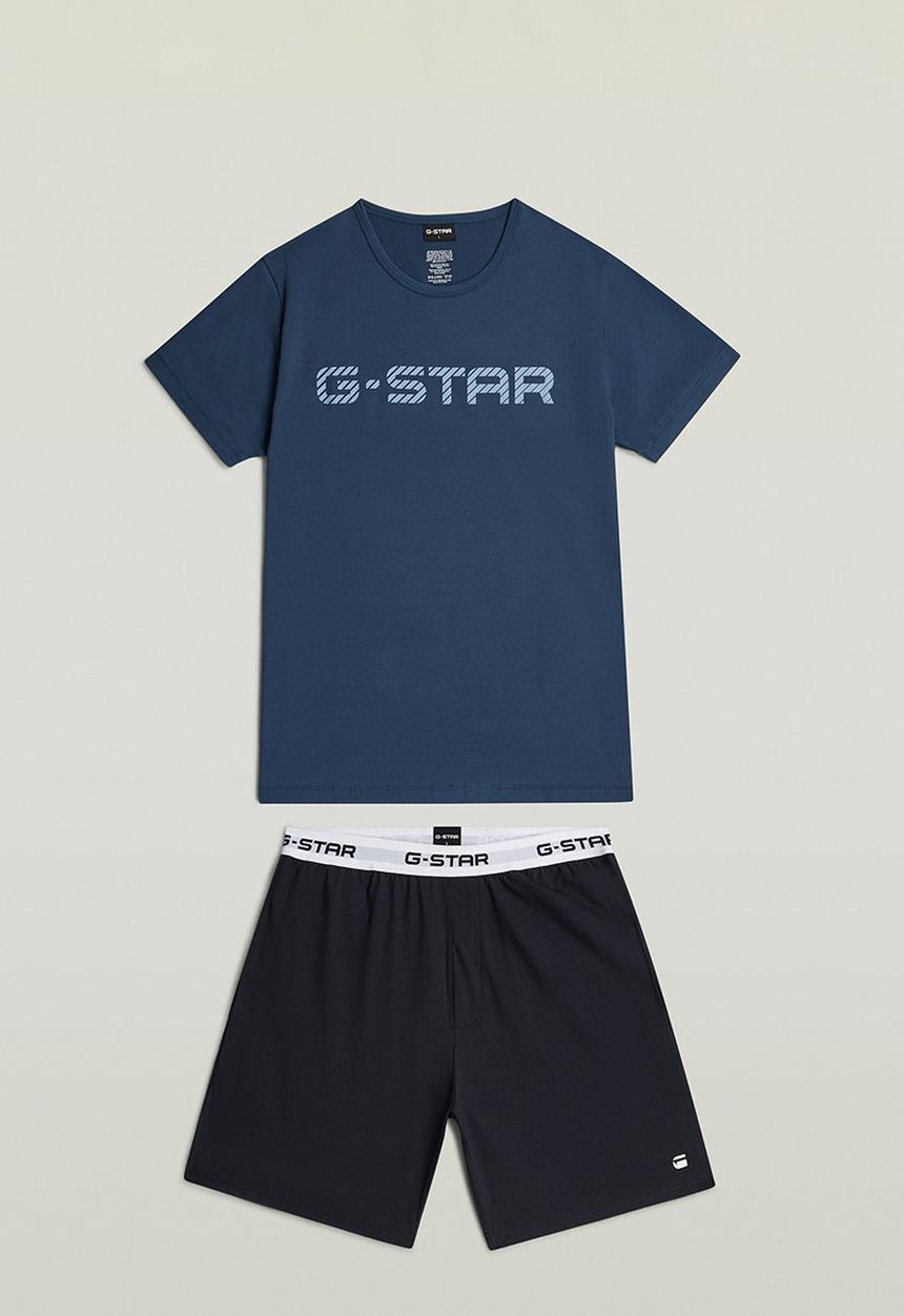G-STAR - Tee and short set- multi