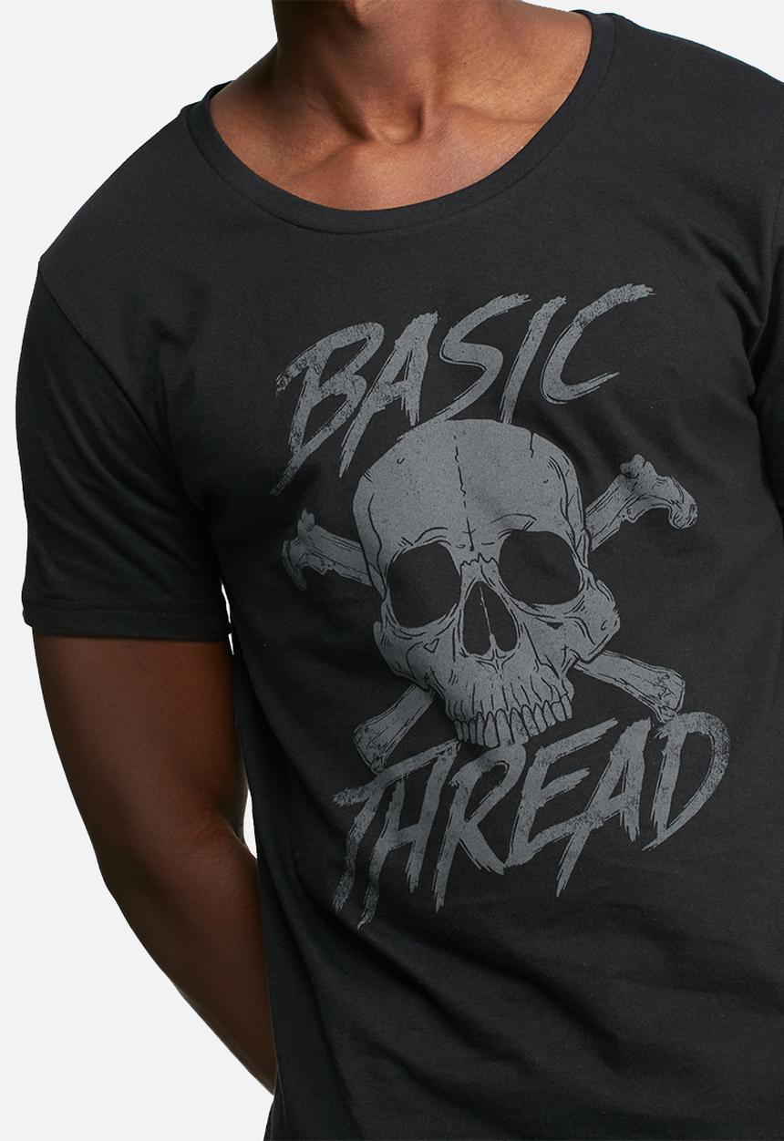 basicthread - Graphic scoop tee