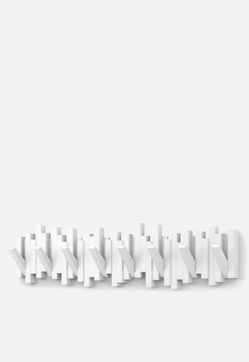 Umbra - Sticks Multi Hook 8 - White